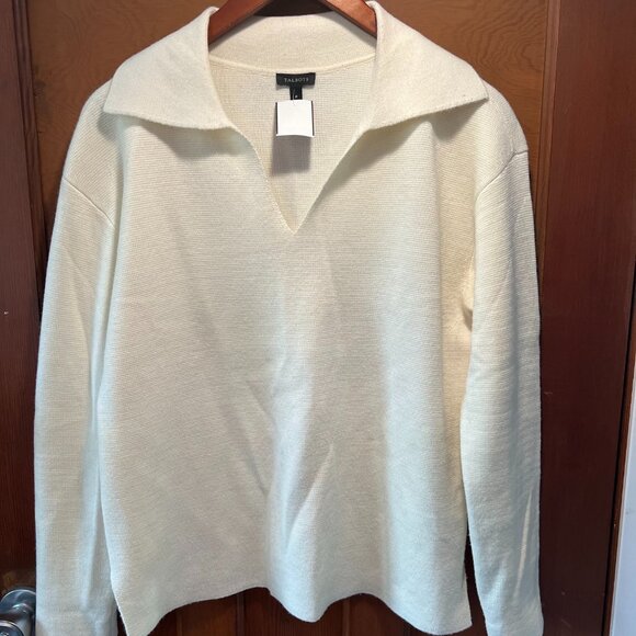 Talbots Ivory Sweater - Picture 1 of 3